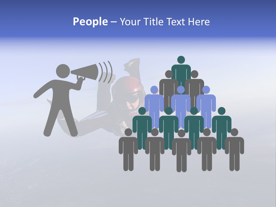 Hand New Business PowerPoint Template