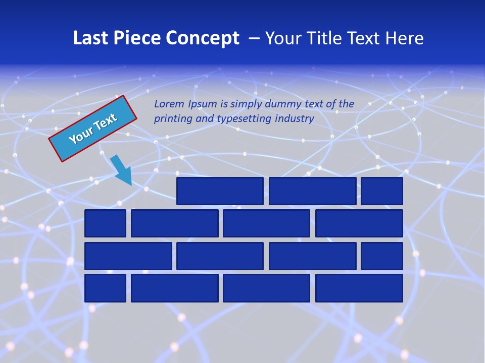 Architect Model Green PowerPoint Template