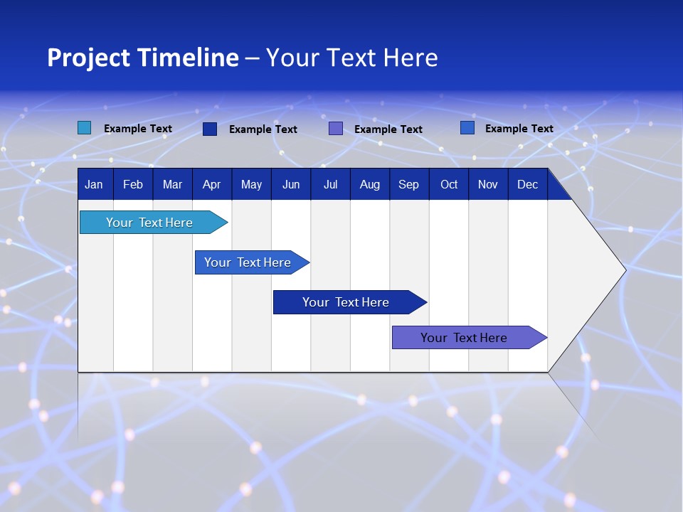 Architect Model Green PowerPoint Template