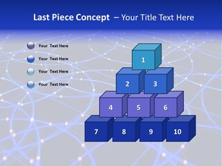 Architect Model Green PowerPoint Template