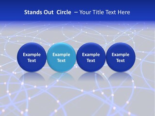 Architect Model Green PowerPoint Template