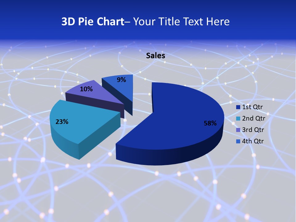 Architect Model Green PowerPoint Template
