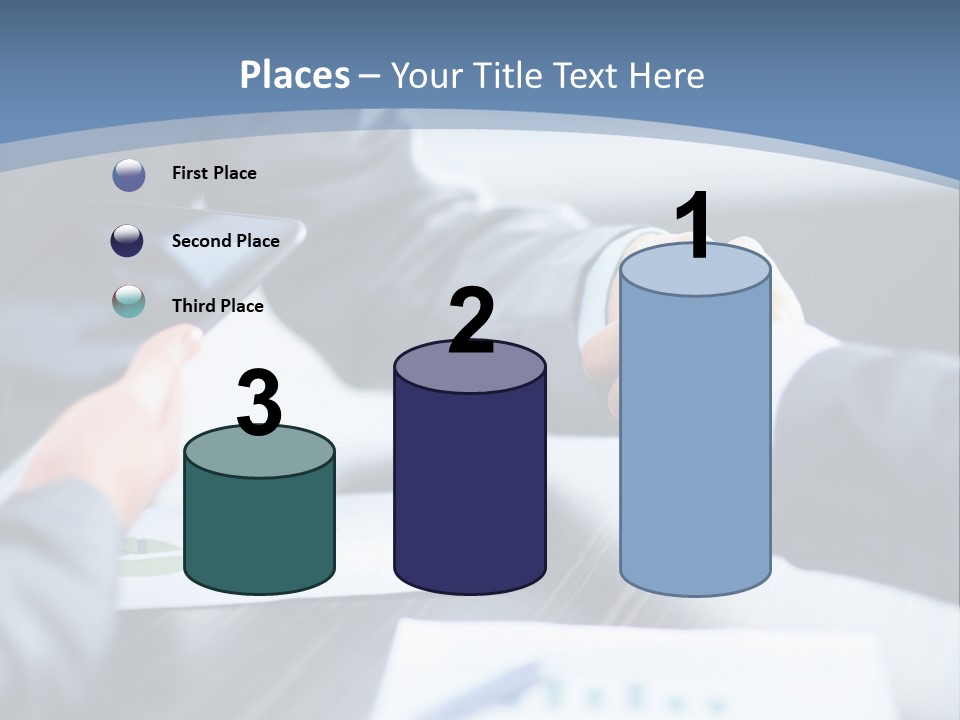 Lawn Purchase Hand PowerPoint Template