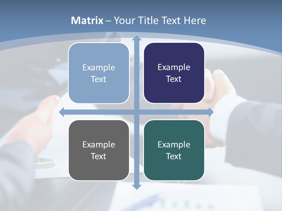 Lawn Purchase Hand PowerPoint Template