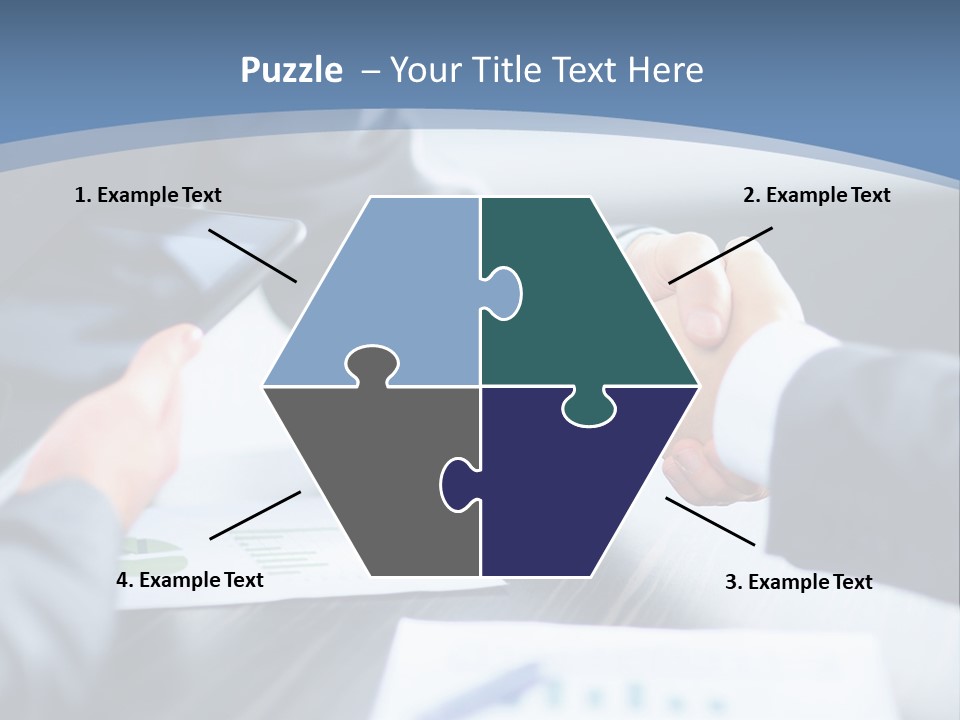 Lawn Purchase Hand PowerPoint Template
