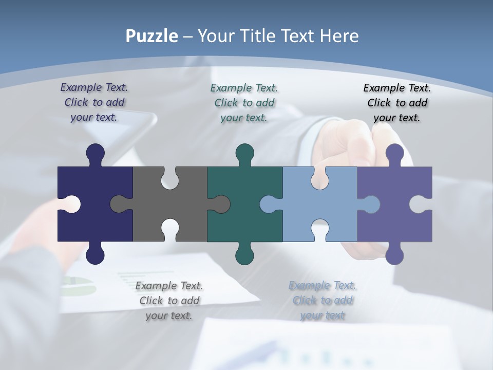 Lawn Purchase Hand PowerPoint Template
