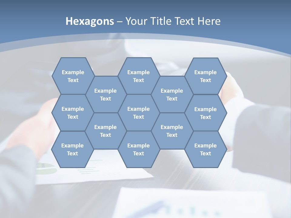 Lawn Purchase Hand PowerPoint Template