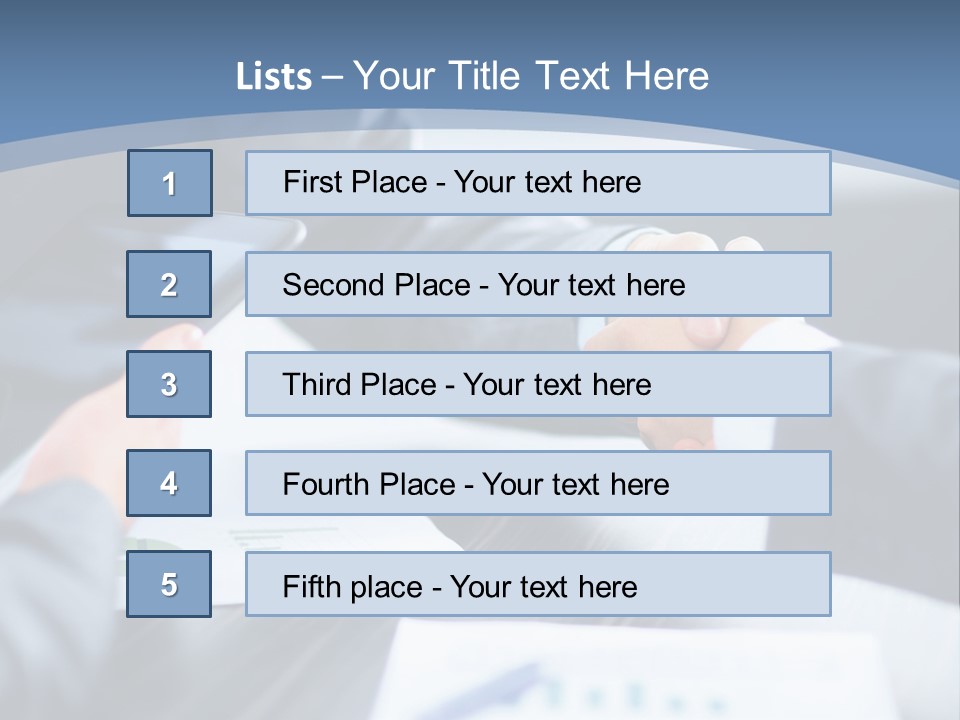 Lawn Purchase Hand PowerPoint Template