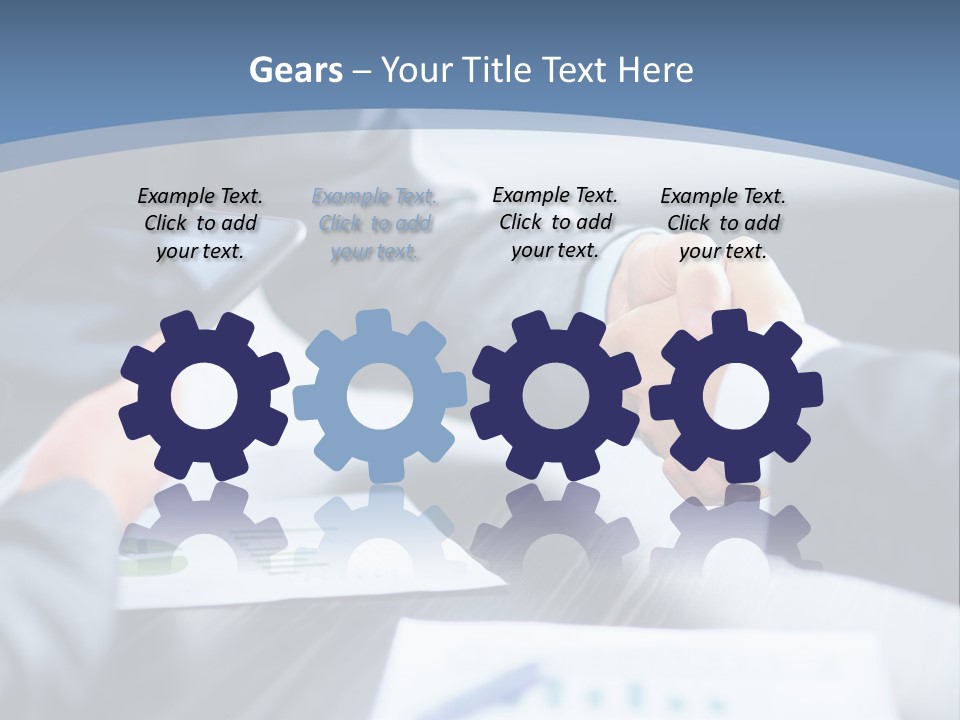 Lawn Purchase Hand PowerPoint Template