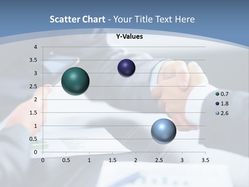 Lawn Purchase Hand PowerPoint Template
