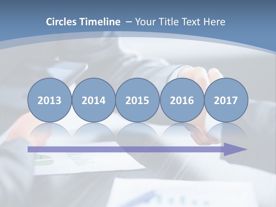 Lawn Purchase Hand PowerPoint Template