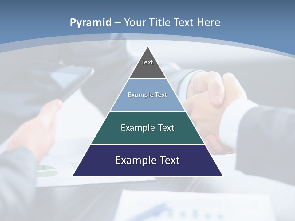 Lawn Purchase Hand PowerPoint Template
