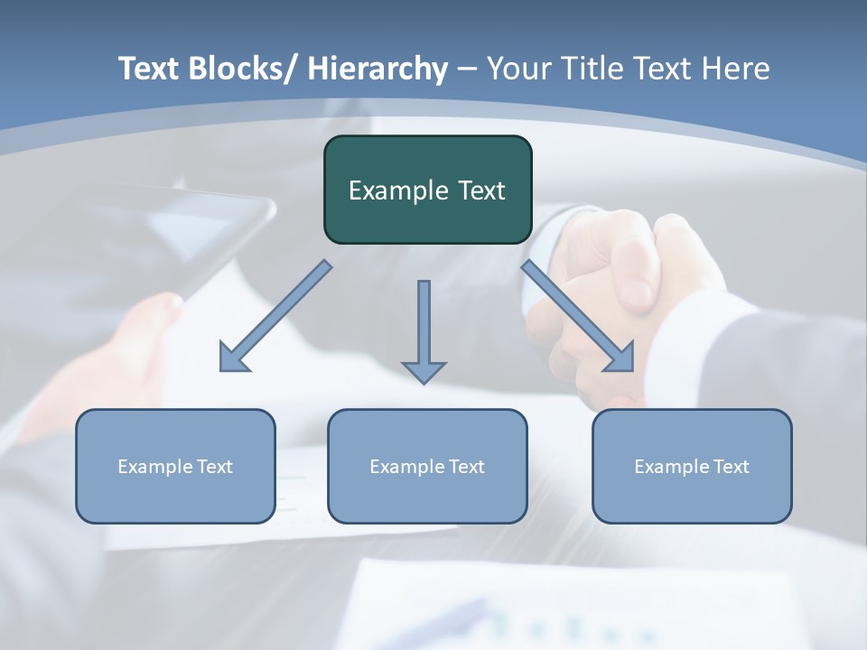 Lawn Purchase Hand PowerPoint Template