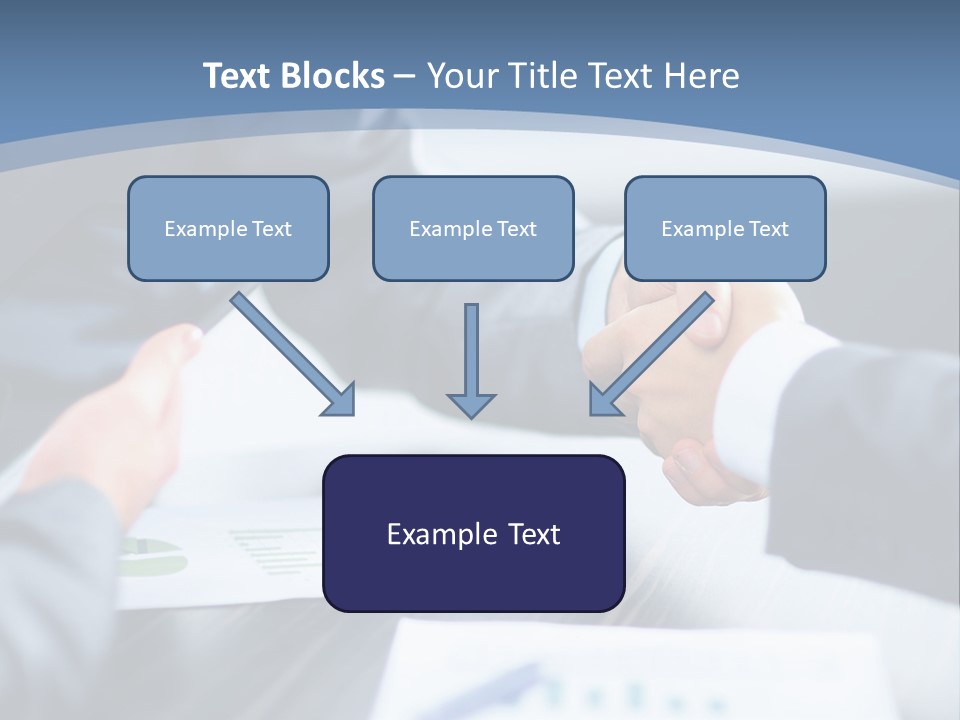 Lawn Purchase Hand PowerPoint Template
