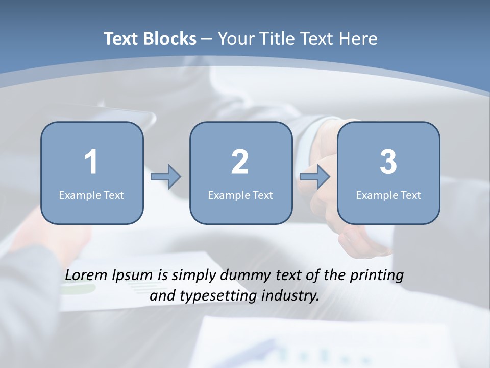 Lawn Purchase Hand PowerPoint Template