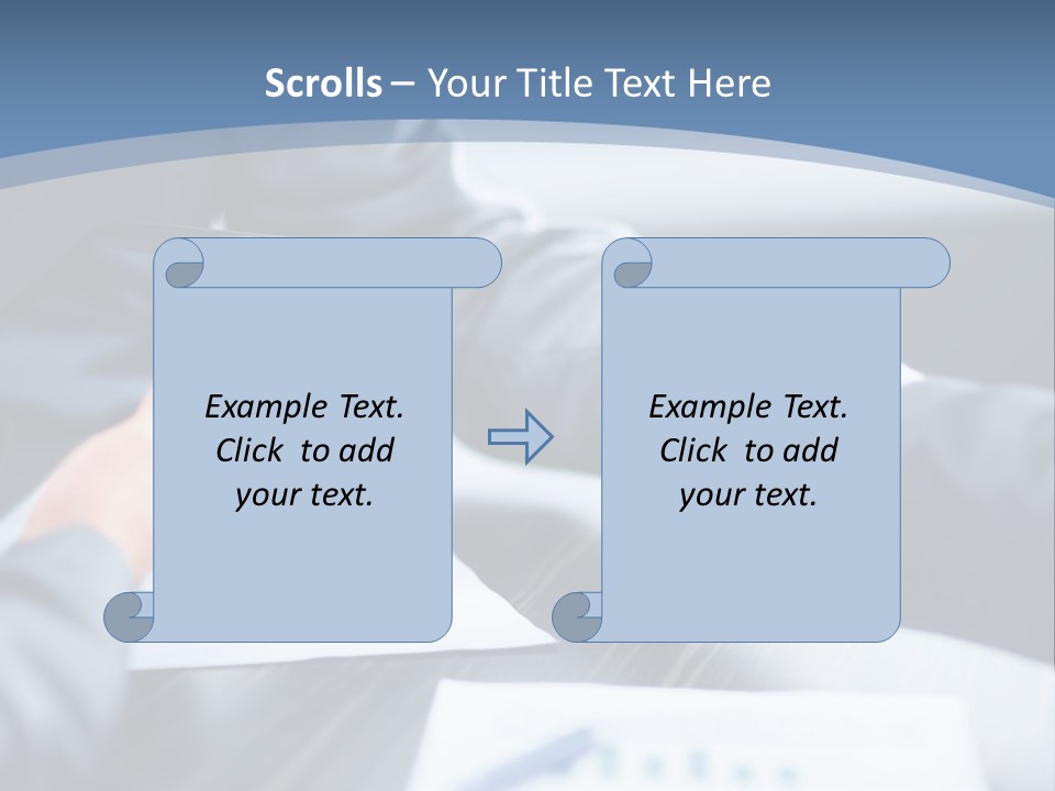 Lawn Purchase Hand PowerPoint Template