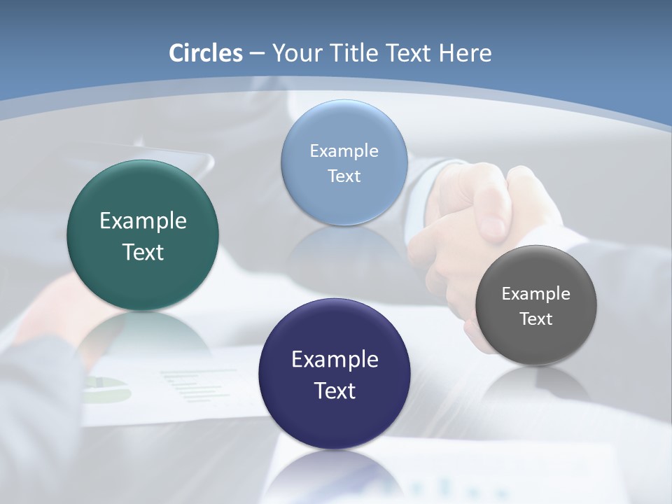 Lawn Purchase Hand PowerPoint Template