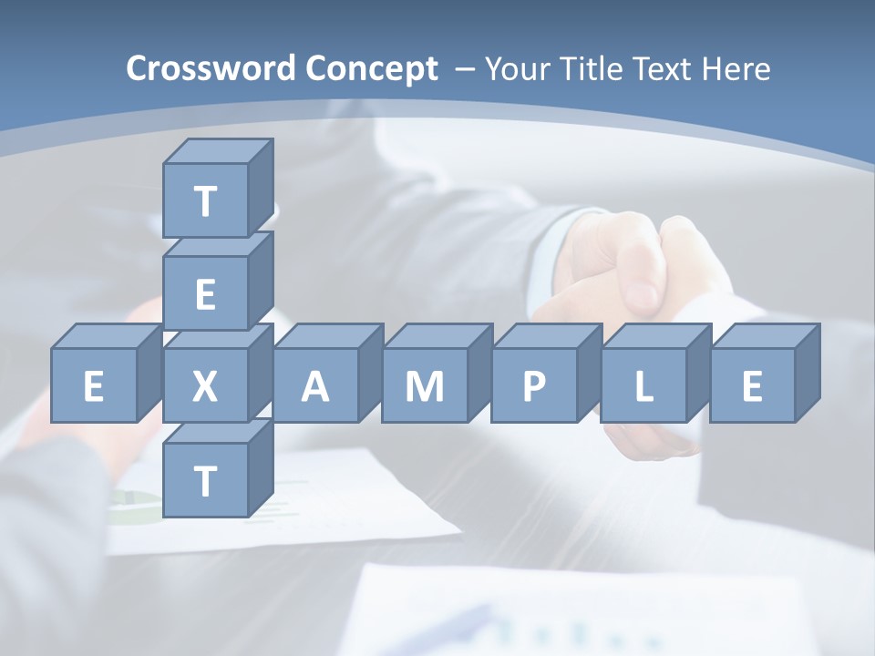 Lawn Purchase Hand PowerPoint Template