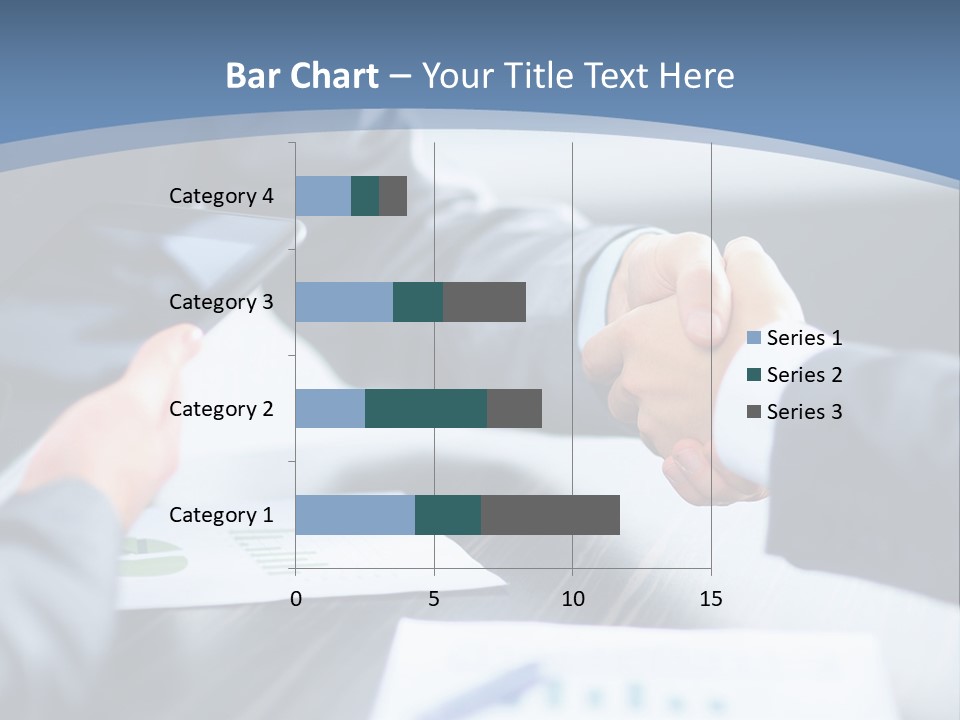 Lawn Purchase Hand PowerPoint Template