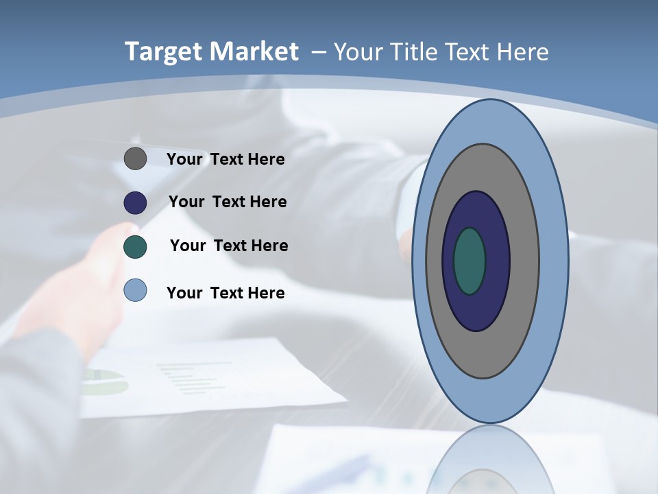 Lawn Purchase Hand PowerPoint Template