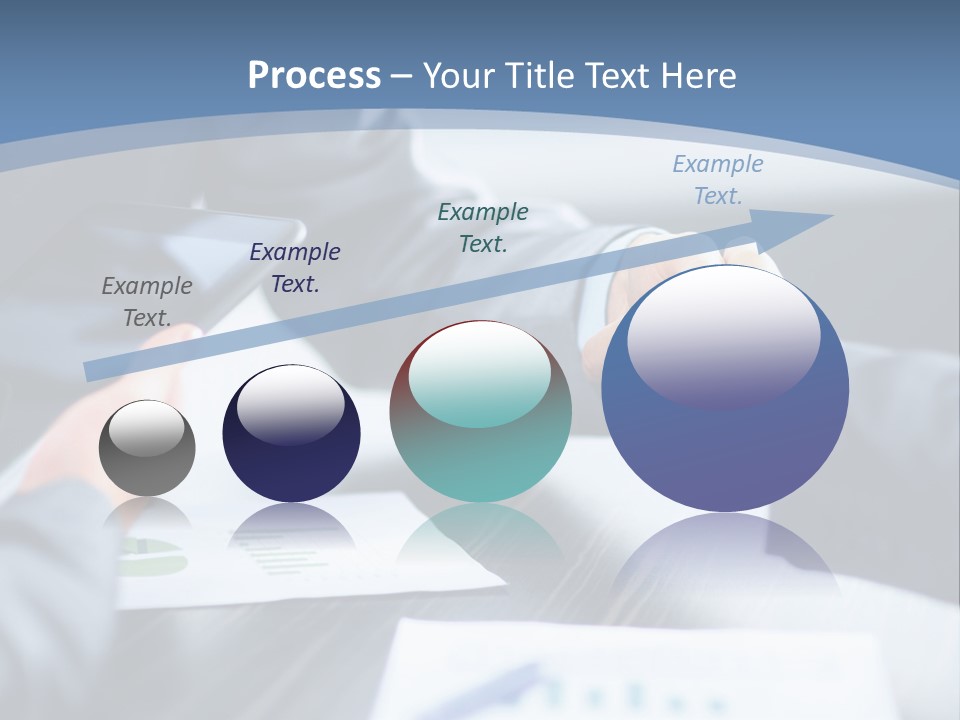 Lawn Purchase Hand PowerPoint Template