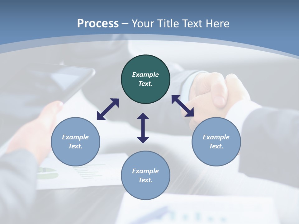 Lawn Purchase Hand PowerPoint Template
