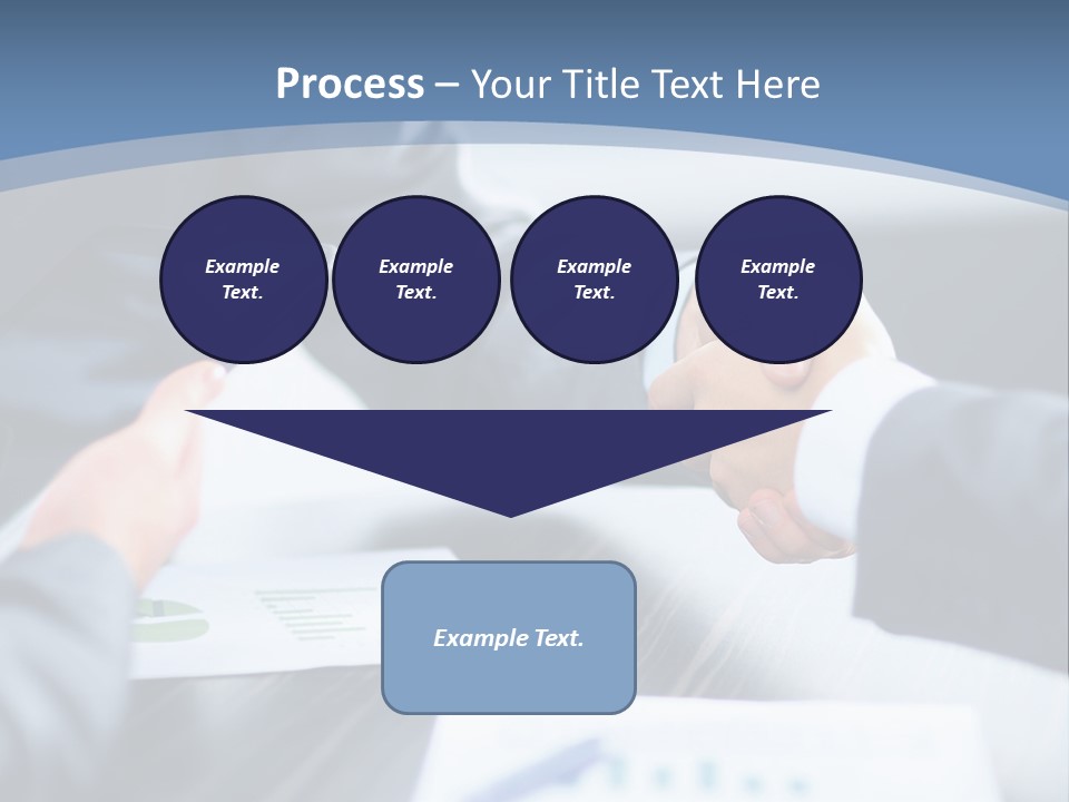 Lawn Purchase Hand PowerPoint Template