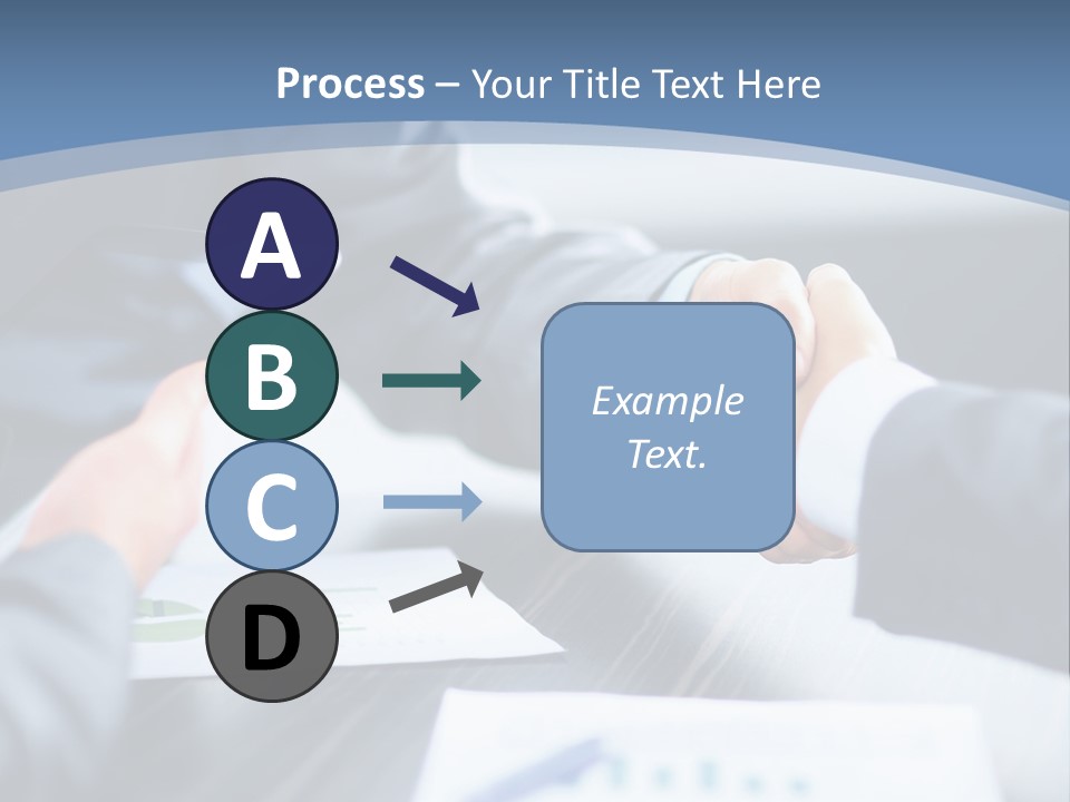 Lawn Purchase Hand PowerPoint Template