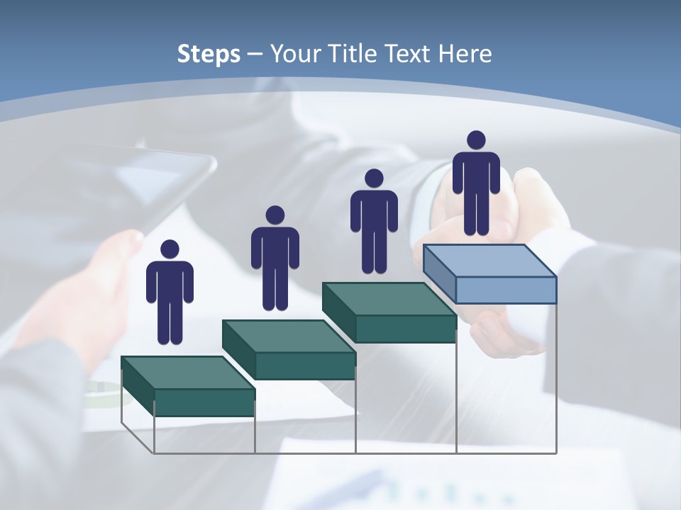 Lawn Purchase Hand PowerPoint Template