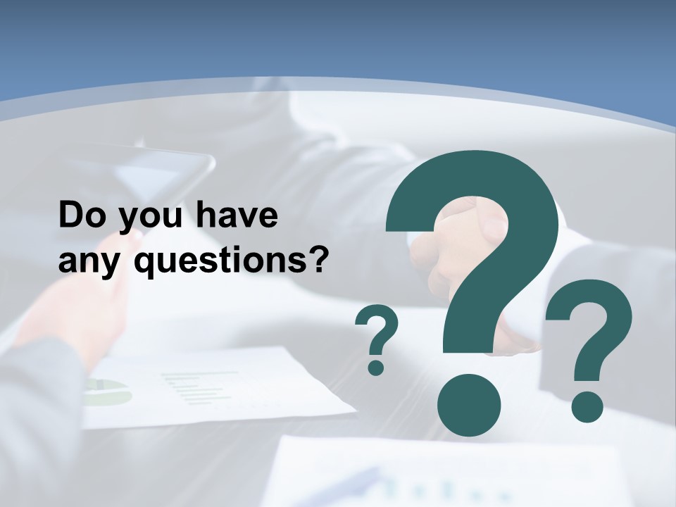 Lawn Purchase Hand PowerPoint Template