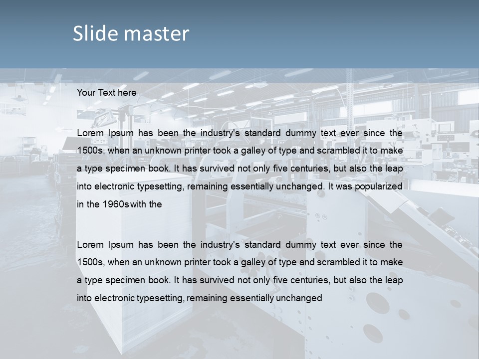 Conceptual Residential House PowerPoint Template