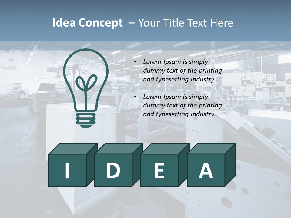 Conceptual Residential House PowerPoint Template