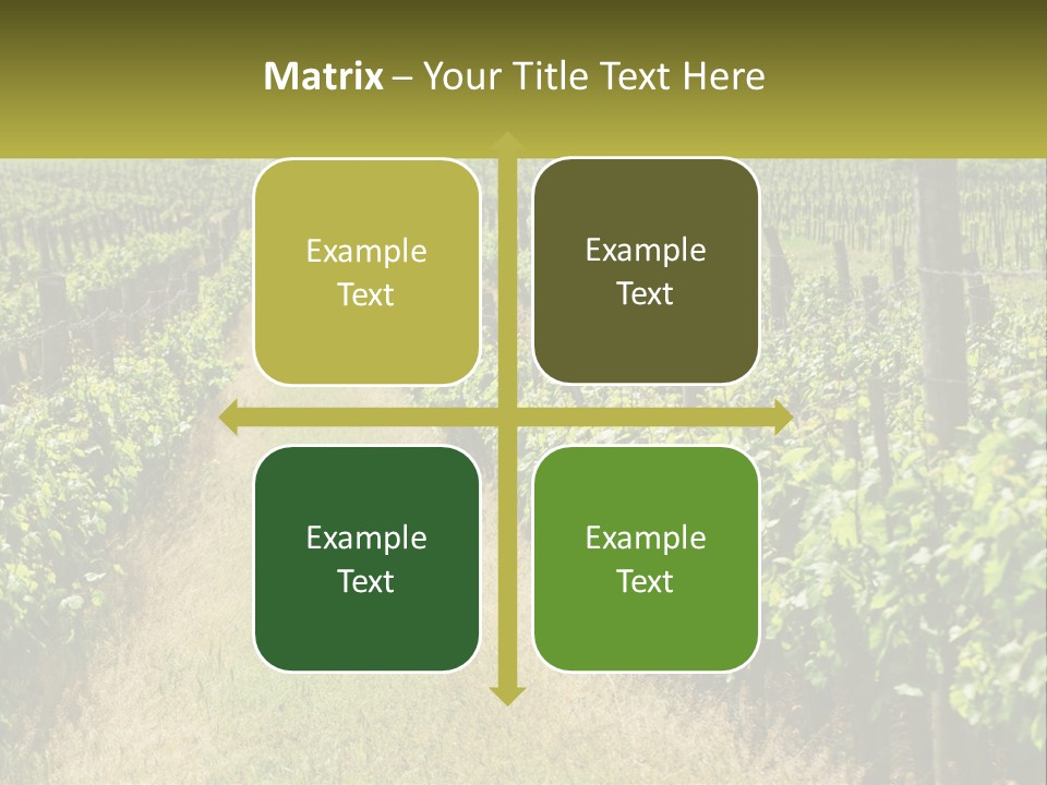 Ownership Small Garden PowerPoint Template