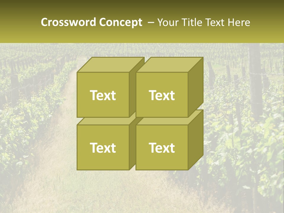 Ownership Small Garden PowerPoint Template