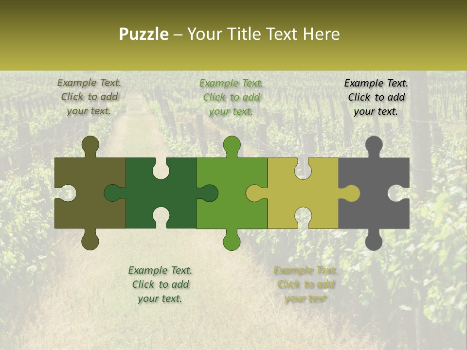 Ownership Small Garden PowerPoint Template