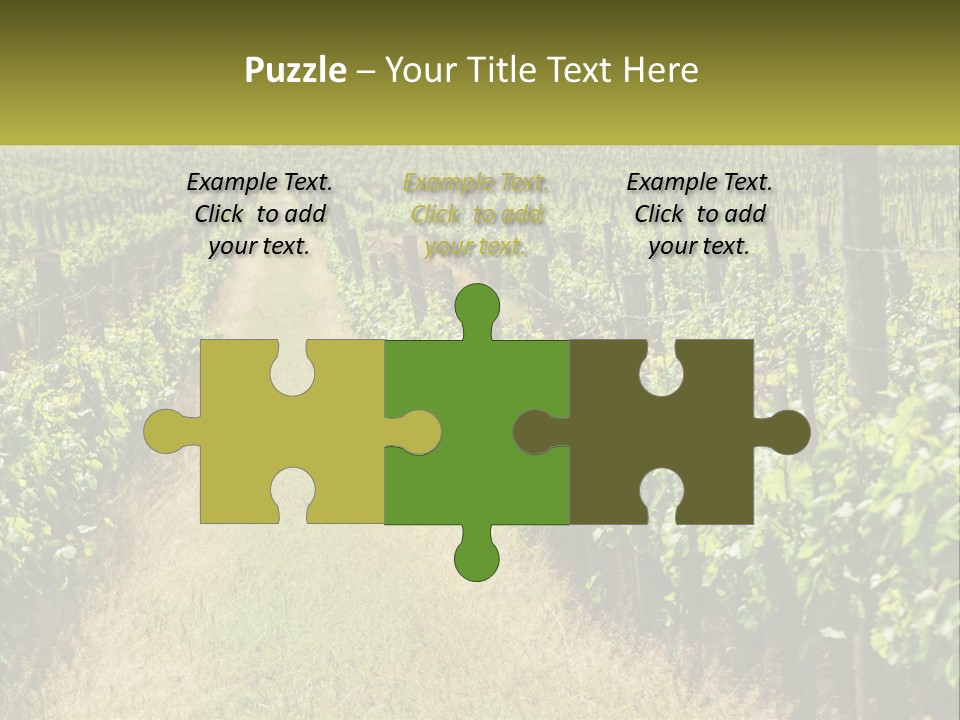 Ownership Small Garden PowerPoint Template