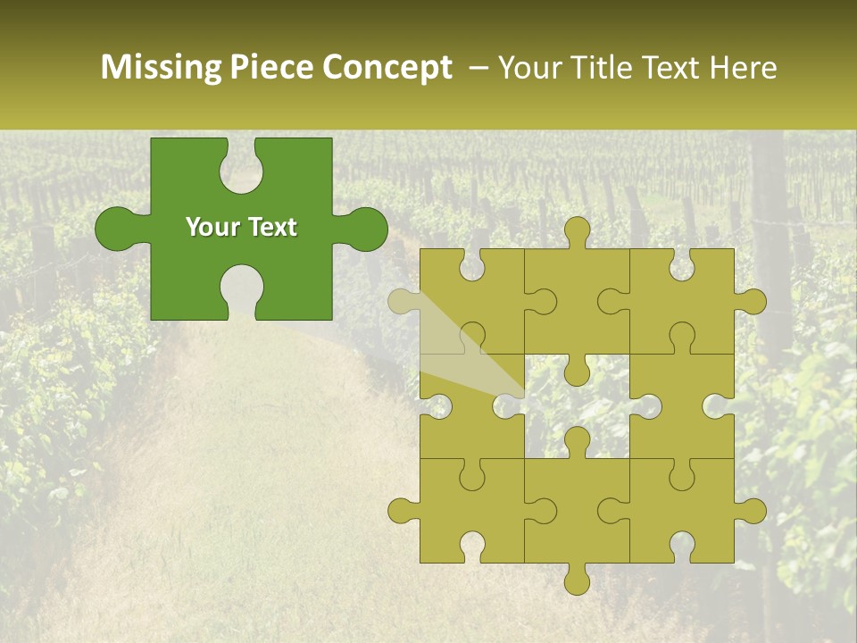 Ownership Small Garden PowerPoint Template