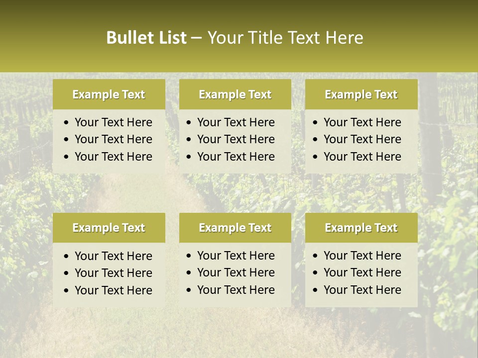 Ownership Small Garden PowerPoint Template