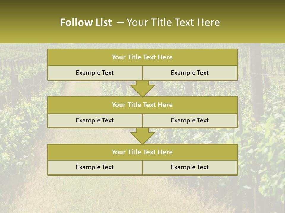 Ownership Small Garden PowerPoint Template