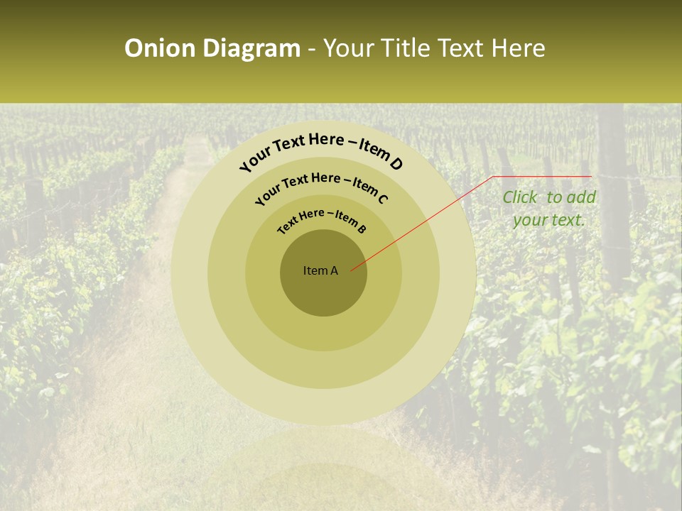 Ownership Small Garden PowerPoint Template