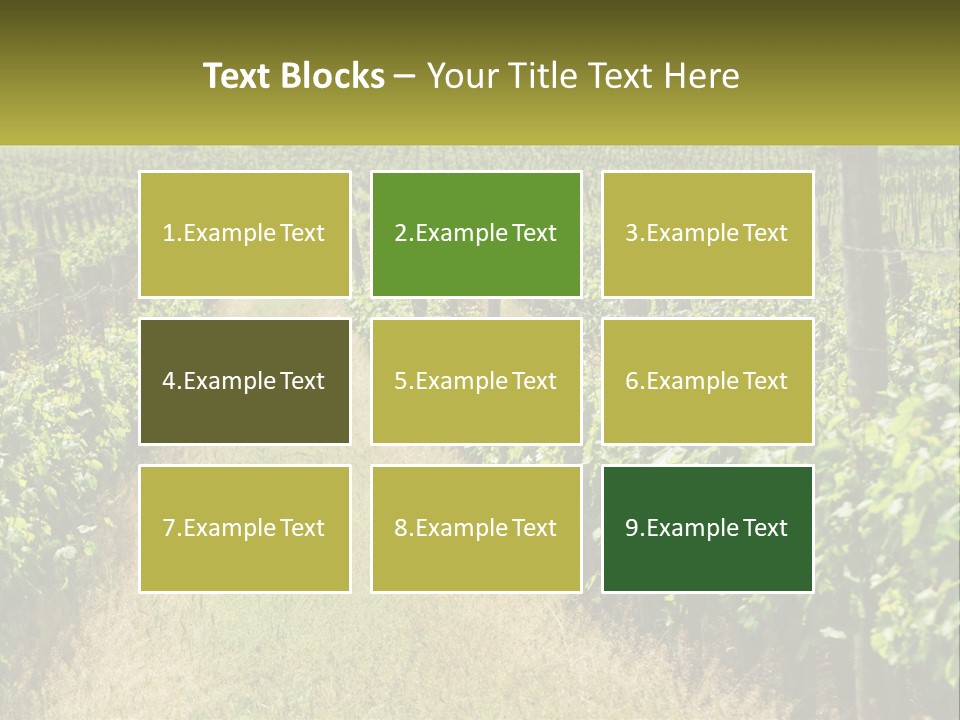 Ownership Small Garden PowerPoint Template