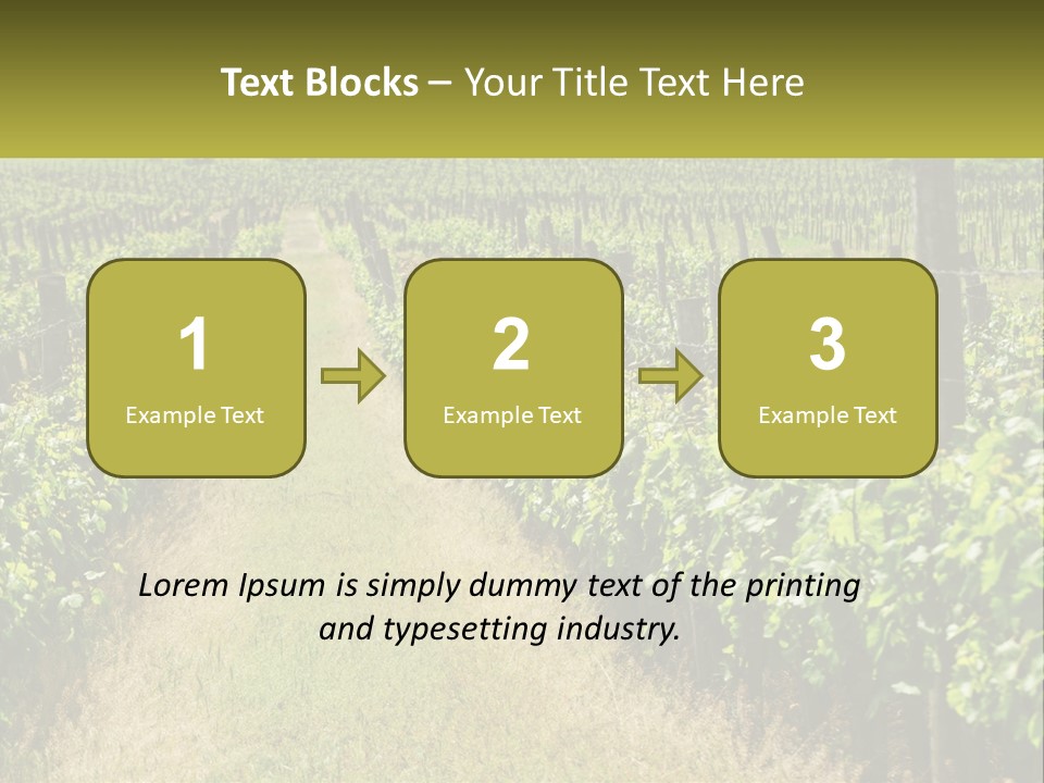 Ownership Small Garden PowerPoint Template