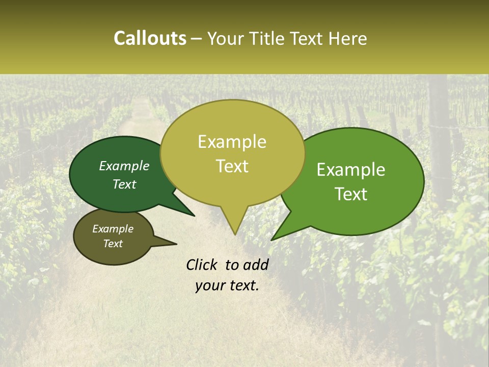 Ownership Small Garden PowerPoint Template