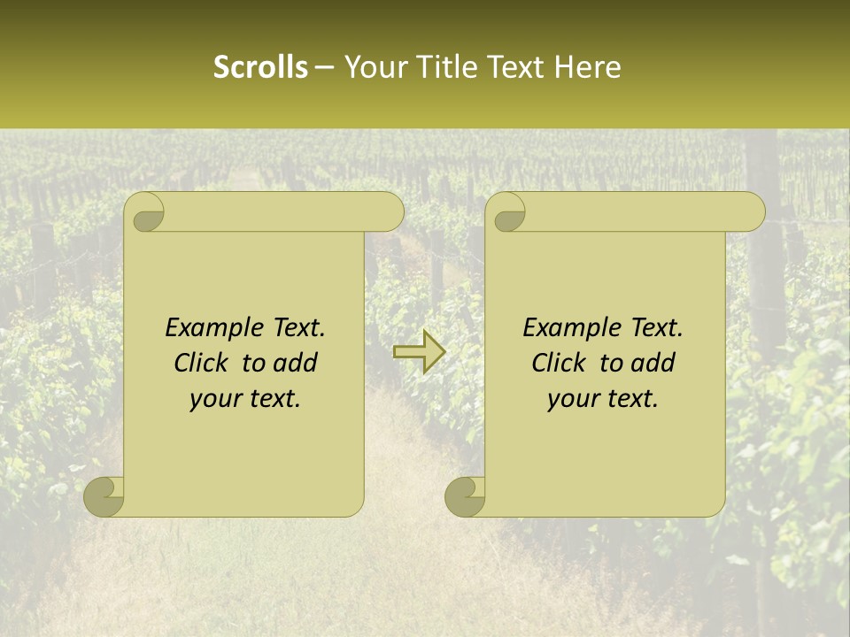 Ownership Small Garden PowerPoint Template