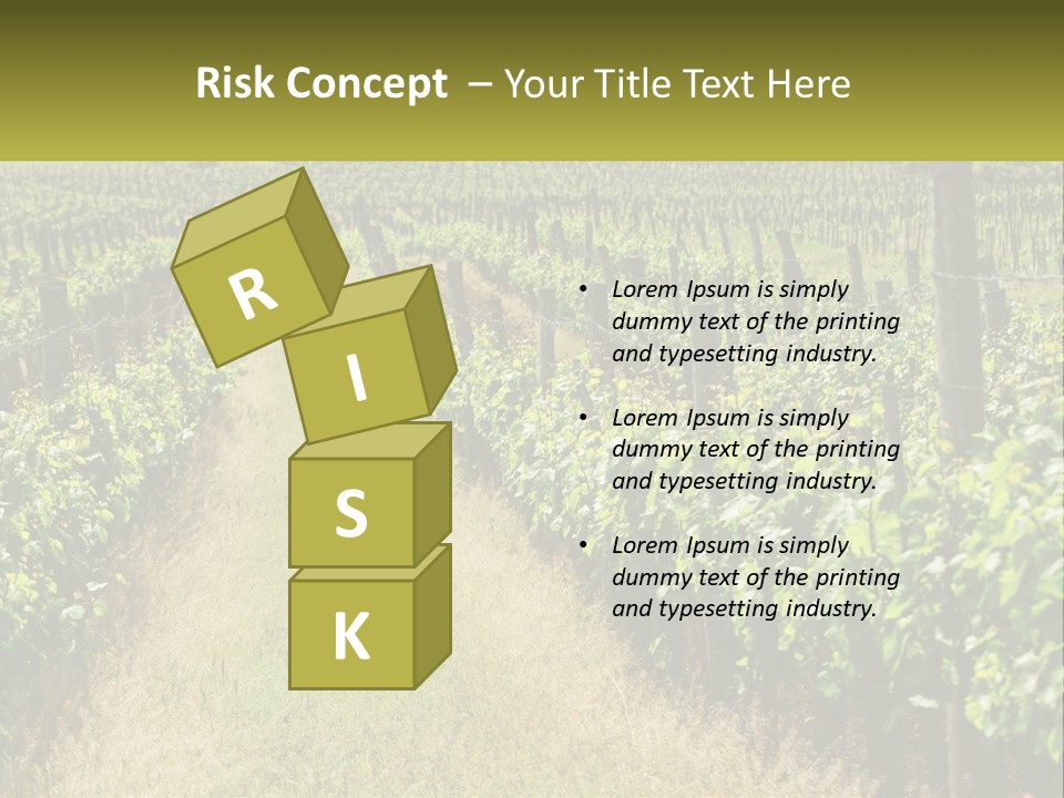 Ownership Small Garden PowerPoint Template