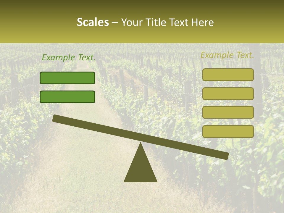 Ownership Small Garden PowerPoint Template