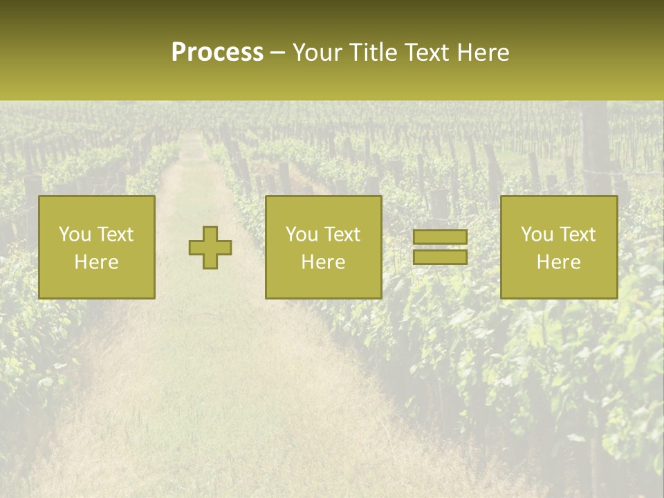 Ownership Small Garden PowerPoint Template