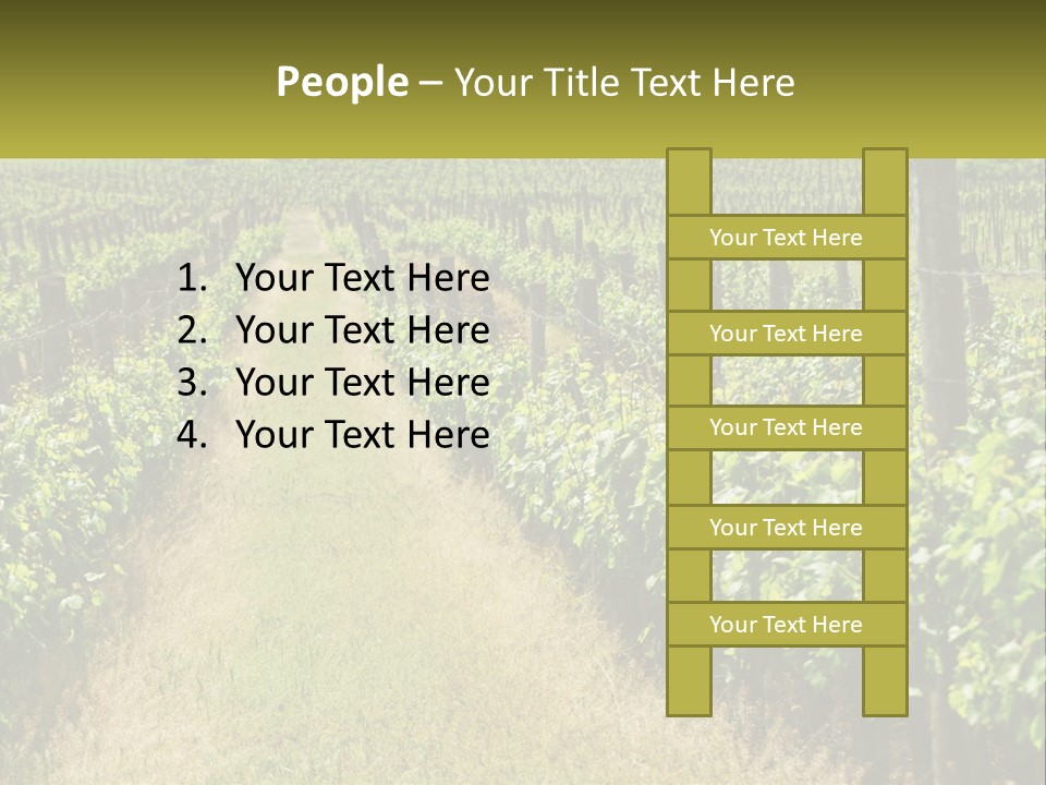 Ownership Small Garden PowerPoint Template