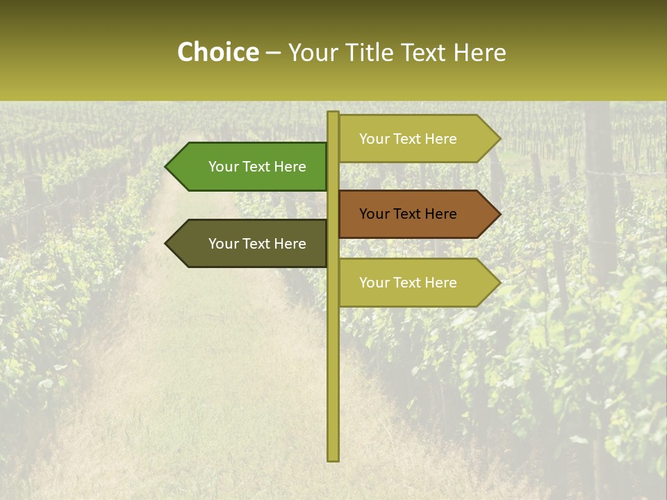 Ownership Small Garden PowerPoint Template