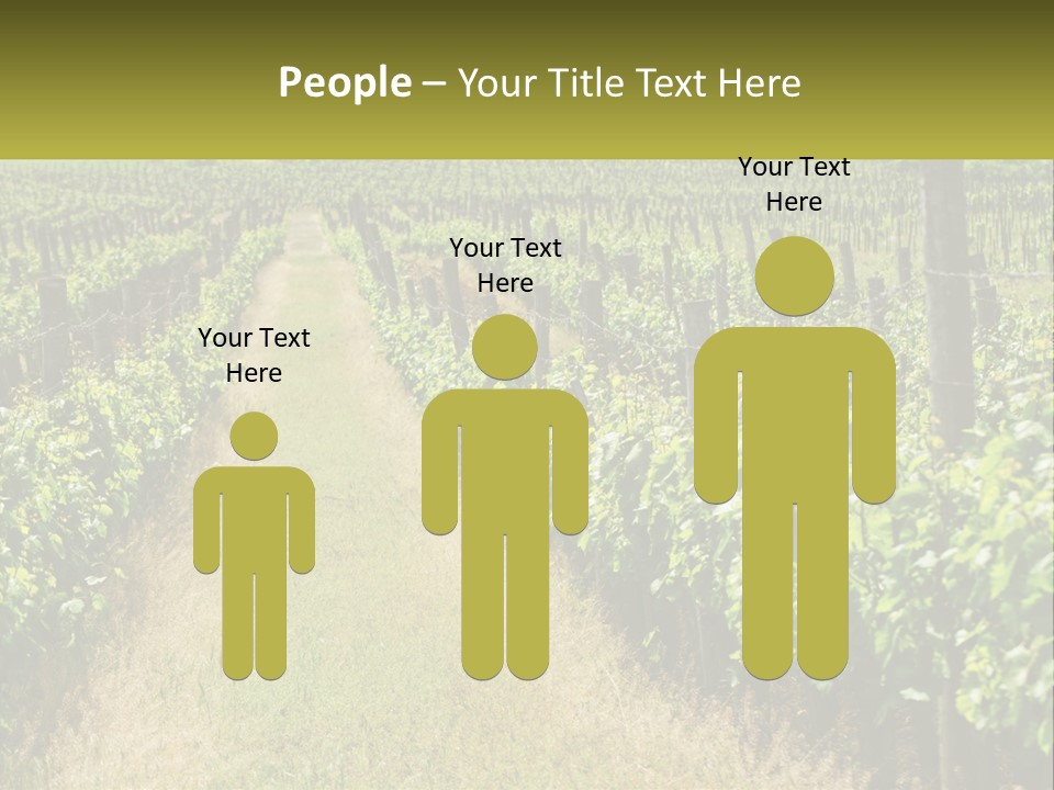 Ownership Small Garden PowerPoint Template